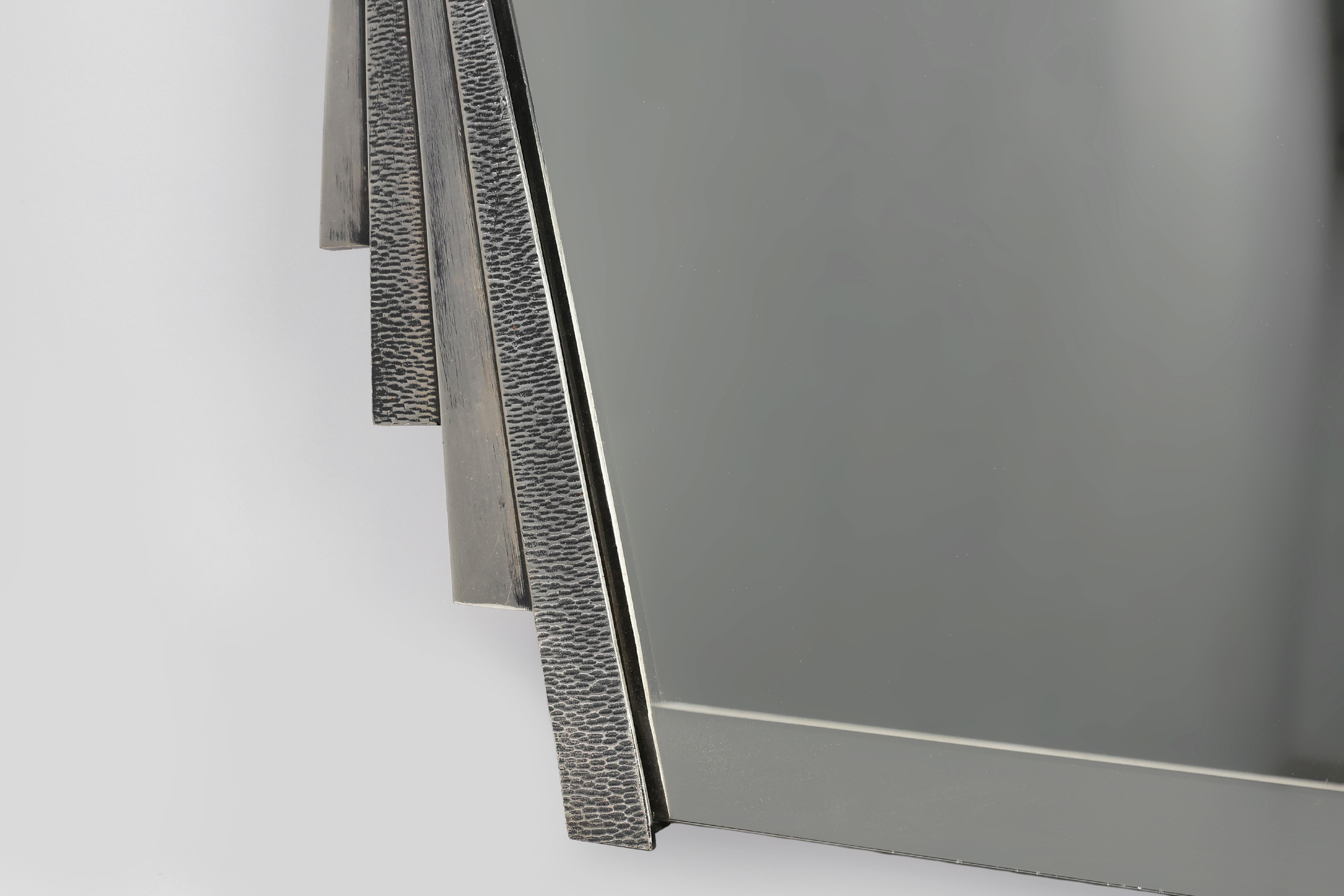 Art Deco Wall Mirror with Emiel Matthijssens Label, Belgium ca. 1920thumbnail